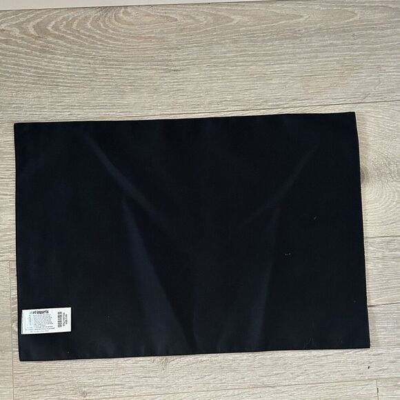 Pier 1 Imports Placemats Set of 6 Striped Red Green Gold Never Used Dining - Picture 5 of 5